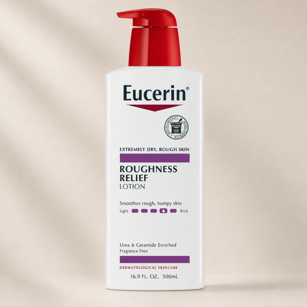 يوسرين لوشن Roughness Relief لتخفيف خشونة البشرة وترطيبها 500 مل