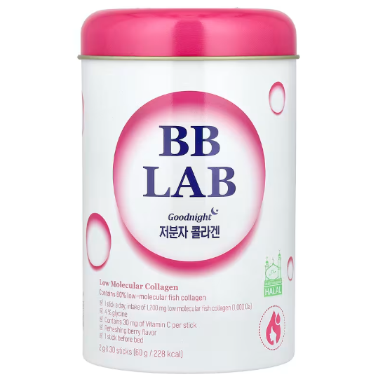 بى بى لاب كولاجين بحرى لبشرة نضرة بالتوت 30 كيس