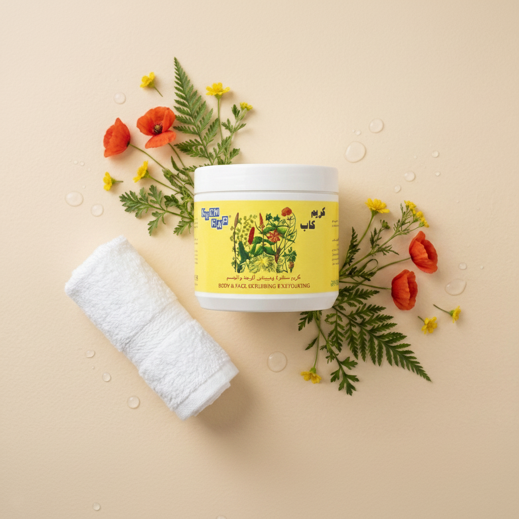 Krem Kap Flat Lay Square