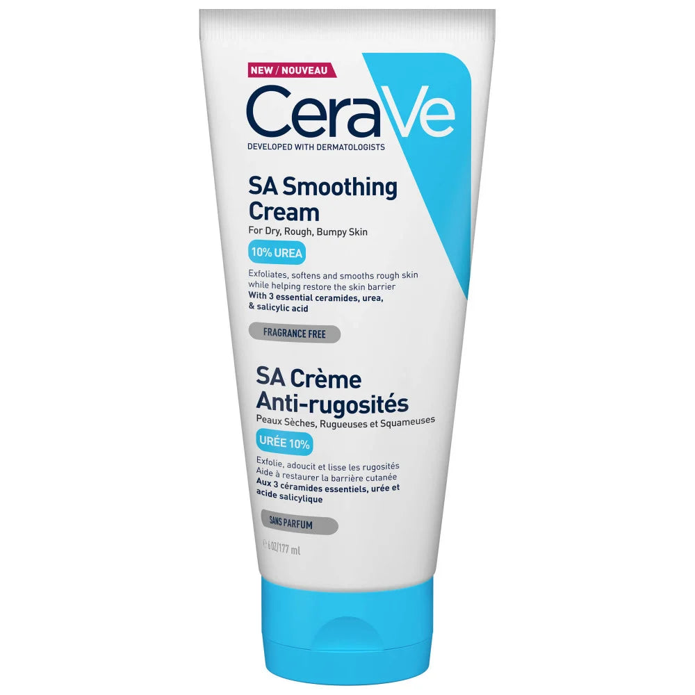CeraVe 10% Urea Cream for Dry, Rough Skin Softening 177 ml
